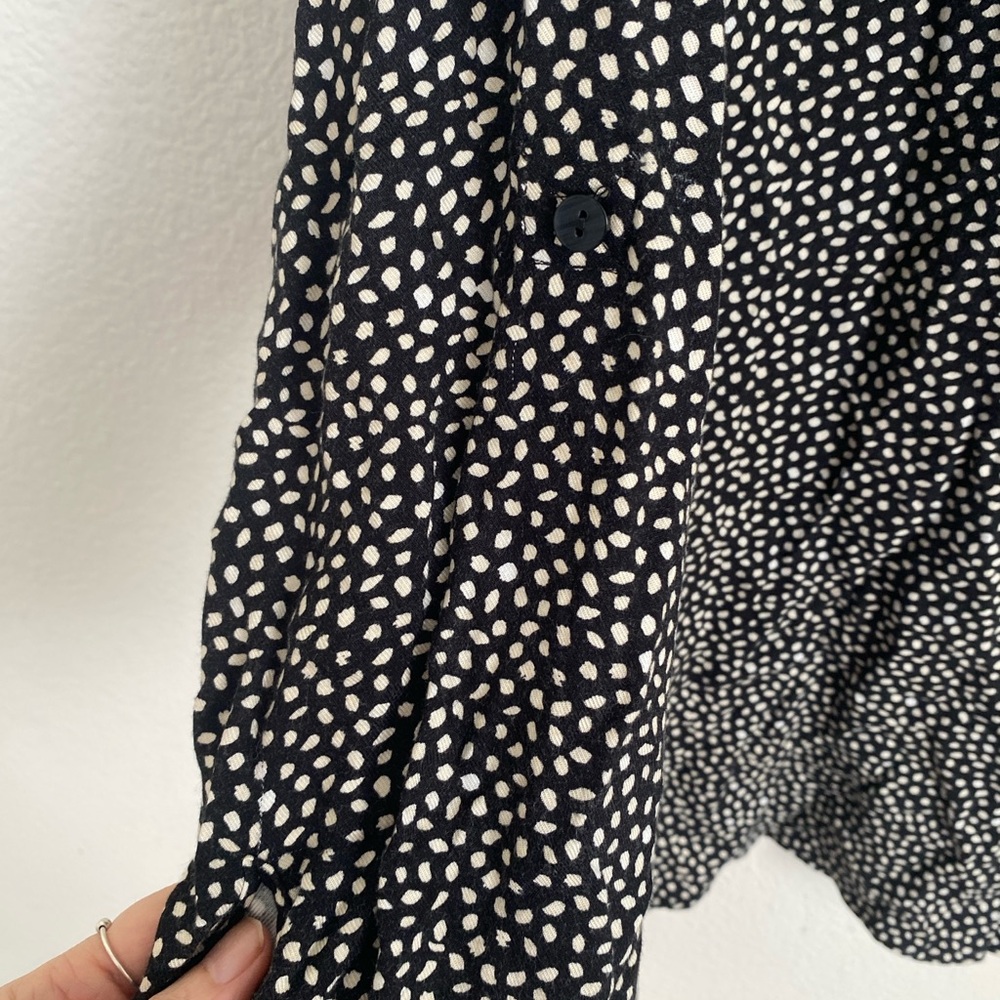 Westbound Gray Asymmetrical Button Down Shirt - image 3